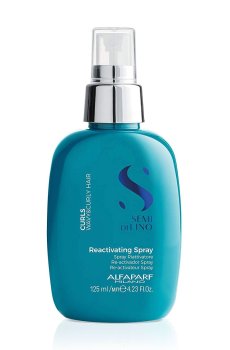Уценка! Восстанавливающий спрей Alfaparf Milano Semi Di Lino Curls Reactivating Spray для кудрявых и вьющихся волос, 125 мл
