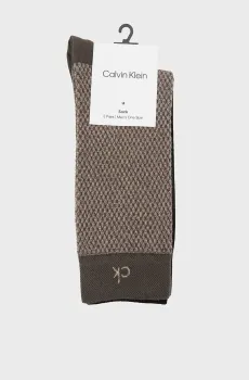 Мужские носки (2 пары) MOULINE STRUCTU Разноцветный ONESIZE Calvin Klein 701241442