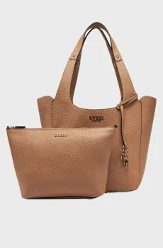 Женская бежевая сумка Бежевый ONESIZE Guess HWBG96.40220;BEI