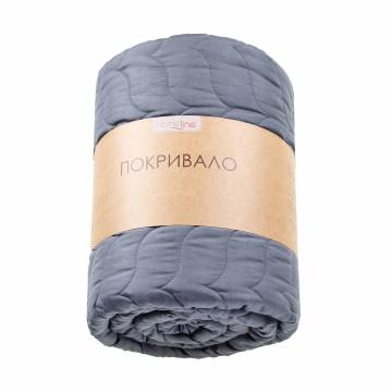 Стеганое покрывало Home Line графит, 210*240 см (192196)