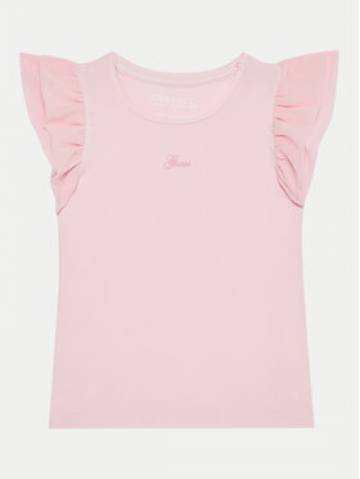 Guess Блузка K5RI22 K6YW4 Рожевий Regular Fit Guess Блузка K5RI22 K6YW4 Рожевий Regular Fit