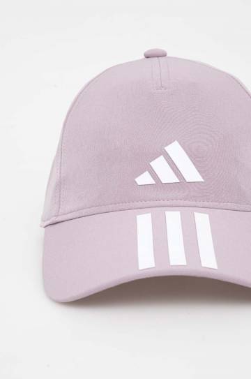 Кепка adidas Performance цвет фиолетовый с принтом Кепка adidas Performance цвет фиолетовый с принтом