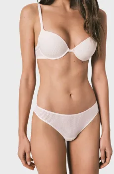 Женские белые трусики Белый M womensecret 8323119