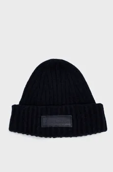 Женская темно-синяя шапка Синий ONESIZE Tommy Hilfiger AW0AW15325