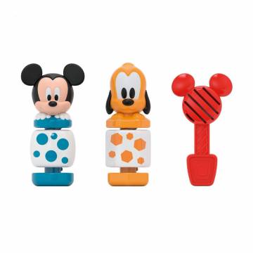 Детская игрушка-конструктор Clementoni Disney Baby Микки и Плуто, от 1.5 лет, 25*19*6 см, 7 деталей (17814) Детская игрушка-конструктор Clementoni Disney Baby Микки и Плуто, от 1.5 лет, 25*19*6 см, 7 деталей (17814)