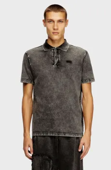 Мужское темно-серое поло REJUST Серый XL Diesel A20955 0HGBX