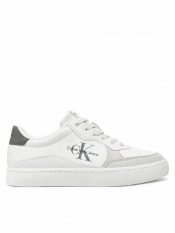 Calvin Klein Jeans Снікерcи Classic Cupsole Low Lth Ml YM0YM00885 Білий Calvin Klein Jeans Снікерcи Classic Cupsole Low Lth Ml YM0YM00885 Білий