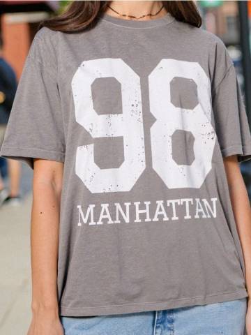 Футболка з коротким рукавом - середньо-сірий Футболка з коротким рукавом - середньо-сірий