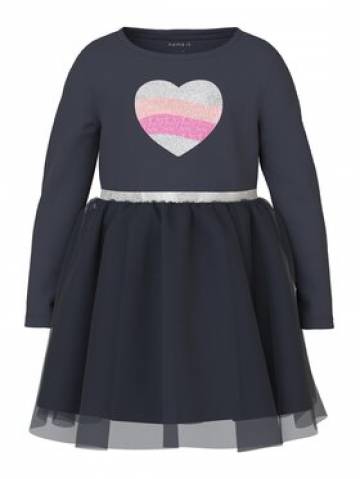 NAME IT Повсякденна сукня 13221717 Сірий Regular Fit NAME IT Повсякденна сукня 13221717 Сірий Regular Fit