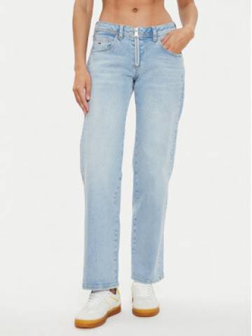 Tommy Jeans Джинси Sophie DW0DW19262 Голубий Straight Fit Tommy Jeans Джинси Sophie DW0DW19262 Голубий Straight Fit