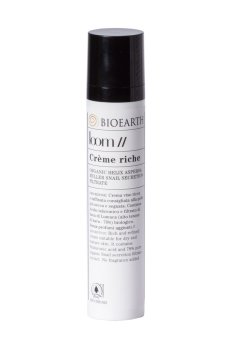 Крем для лица Bioearth Loom Rich Face Cream с экстрактом слизи улитки, 50 мл