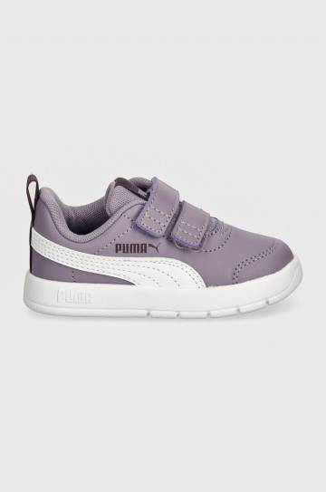 Детские кроссовки Puma Courtflex V3 V цвет фиолетовый 310252 Детские кроссовки Puma Courtflex V3 V цвет фиолетовый 310252