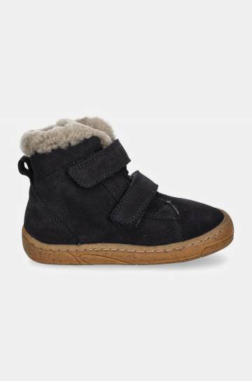 Детские зимние сапоги Froddo MINNI SUEDE цвет синий G2110141 Детские зимние сапоги Froddo MINNI SUEDE цвет синий G2110141