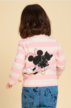 Футболка з довгими рукавами Minnie Mouse - кремовий