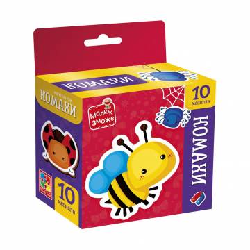 Магнитная игра Vladi Toys Комахи, 10 магнитов, от 3 лет (VT3106-32) Магнитная игра Vladi Toys Комахи, 10 магнитов, от 3 лет (VT3106-32)