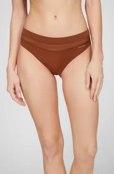 Женские коричневые трусики Коричневый XS Calvin Klein 000QF6048E