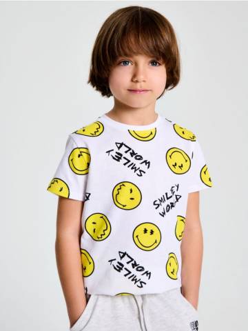 Футболка SmileyWorld® - білий Футболка SmileyWorld® - білий