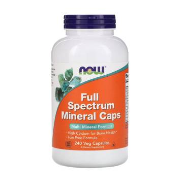Мультиминералы полного спектра NOW foods Full Spectrum Mineral Caps, 240 капсул Мультиминералы полного спектра NOW foods Full Spectrum Mineral Caps, 240 капсул