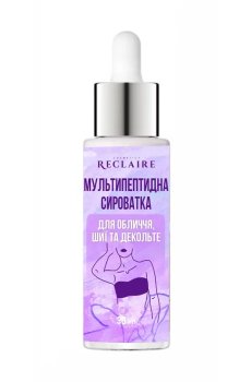 Мультипептидная сыворотка для лица, шеи и декольте Reclaire, 30 мл