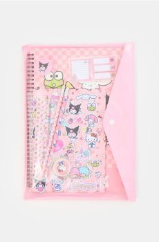 Набір шкільного приладдя 11 pack Hello Kitty - різнобарвний