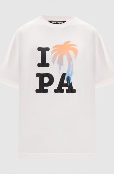 Футболка I Love PA цвета айвори