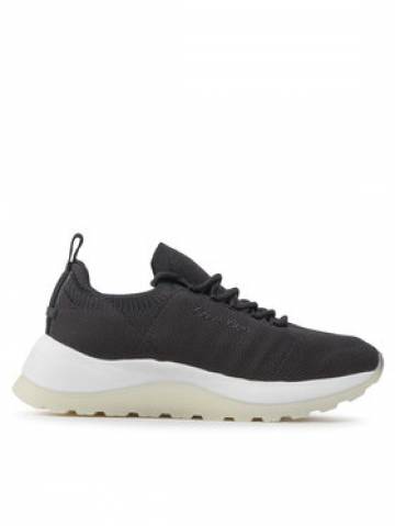 Calvin Klein Снікерcи 2 Piece Sole Lace Up Knit HW0HW01337 Чорний Calvin Klein Снікерcи 2 Piece Sole Lace Up Knit HW0HW01337 Чорний