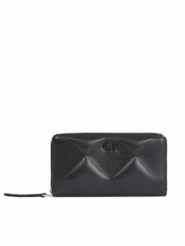 Calvin Klein Великий жіночий гаманець Quilt K60K611782 Чорний Calvin Klein Великий жіночий гаманець Quilt K60K611782 Чорний