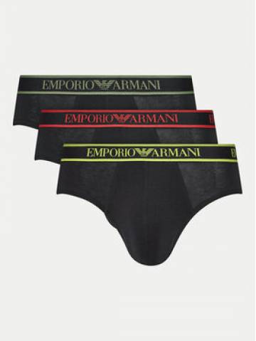 Emporio Armani Underwear Набір з 3 пар сліпів 111734 4F717 21320 Чорний Emporio Armani Underwear Набір з 3 пар сліпів 111734 4F717 21320 Чорний