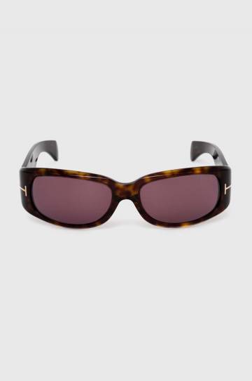 Солнцезащитные очки Tom Ford женские цвет коричневый FT1064_5952S Солнцезащитные очки Tom Ford женские цвет коричневый FT1064_5952S