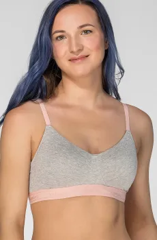 Женский серый бюстгальтер-бралетт Серый 70D brabrabra SLZ23301034