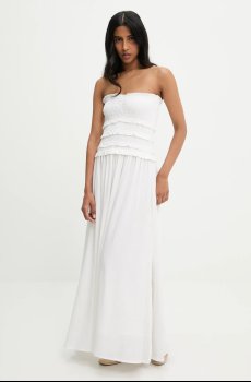 Льняное платье