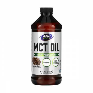 Масло МСТ NOW foods Sports MCT Oil со вкусом шоколадного мокко, в жидкости, 473 мл Масло МСТ NOW foods Sports MCT Oil со вкусом шоколадного мокко, в жидкости, 473 мл