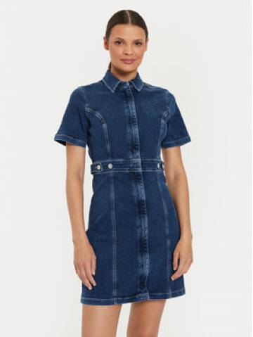 Tommy Jeans Джинсова сукня DW0DW18593 Голубий Slim Fit Tommy Jeans Джинсова сукня DW0DW18593 Голубий Slim Fit