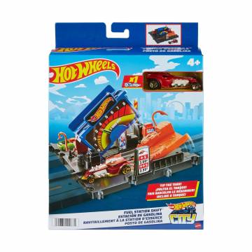 Игровой набор Hot Wheels Приключения в городе, чёрный, от 4 лет, 6*20*26 см (HMD53) Игровой набор Hot Wheels Приключения в городе, чёрный, от 4 лет, 6*20*26 см (HMD53)