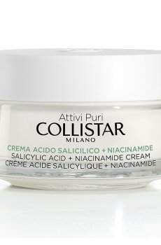 Крем для лица Collistar Attivi Puri Salicylic Acid + Niacinamide Cream с салициловой кислотой и ниацинамидом, 50 мл