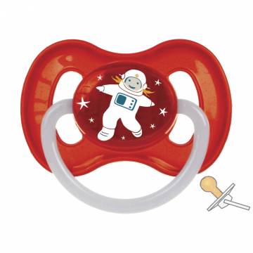 Пустышка Canpol Babies Space латексная круглая, красная, от 6 месяцев до 1.5 лет, 1 шт (23/222_red) Пустышка Canpol Babies Space латексная круглая, красная, от 6 месяцев до 1.5 лет, 1 шт (23/222_red)