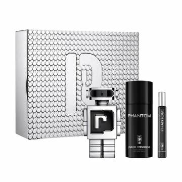 Парфюмированный набор мужской Rabanne Phantom (туалетная вода, 100 мл + дезодорант, 150 мл + туалетная вода, 10 мл) Парфюмированный набор мужской Rabanne Phantom (туалетная вода, 100 мл + дезодорант, 150 мл + туалетная вода, 10 мл)