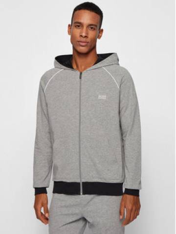 Boss Світшот Mix&Match Jacket H 50381879 Сірий Regular Fit Boss Світшот Mix&Match Jacket H 50381879 Сірий Regular Fit