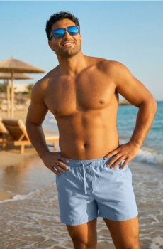 Плавки - light blue