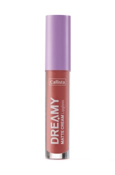 Матовый блеск для губ Callista Dreamy Matte Cream Lipgloss 208 Front Row, 4 мл