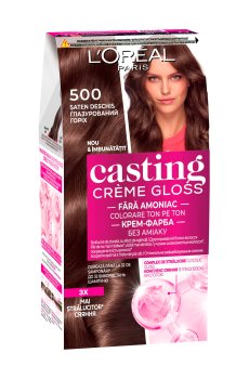Безаммиачная краска для волос LOreal Paris Casting Creme Gloss 500 Глазурованный орех, 180 мл