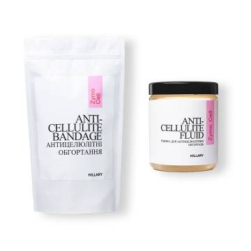 Набір Антицелюлітні ензимні обгортання + рідина Hillary Anti-cellulite Zymo Cell (6 процедур) Набір Антицелюлітні ензимні обгортання + рідина Hillary Anti-cellulite Zymo Cell (6 процедур)