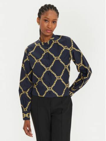 TWINSET Сорочка 241TP2730 Cиній Straight Fit TWINSET Сорочка 241TP2730 Cиній Straight Fit