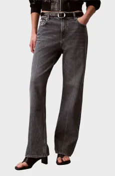 Женские серые джинсы STONE Серый 24-RG Calvin Klein Jeans LV047F723G