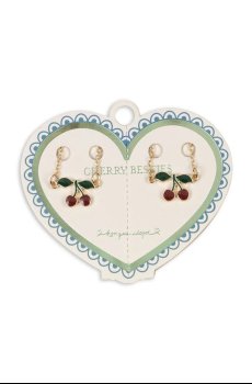 Детский браслет Konges Sløjd 2 PACK CHERRY BESTIE BRACELETS 2 шт