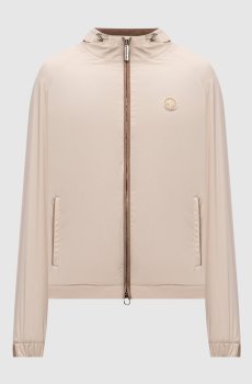 Бежевая ветровка