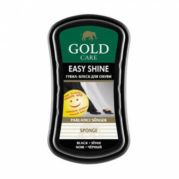 Губка-блеск для обуви Gold Care Easy Shine Sponge Черный, 1 шт Губка-блеск для обуви Gold Care Easy Shine Sponge Черный, 1 шт
