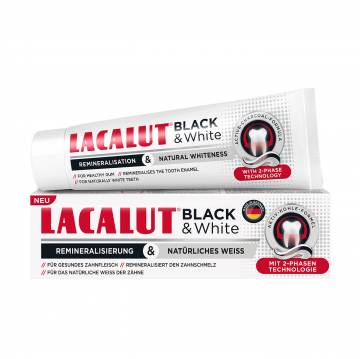 Зубная паста Lacalut Black & White, 75 мл Зубная паста Lacalut Black & White, 75 мл