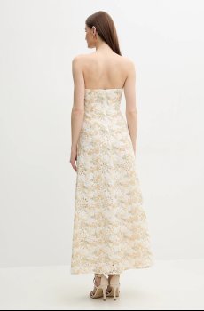 Хлопковое платье Bardot LORA