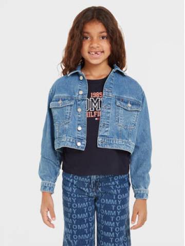 Tommy Hilfiger Джинсова куртка KG0KG07467 D Голубий Regular Fit Tommy Hilfiger Джинсова куртка KG0KG07467 D Голубий Regular Fit